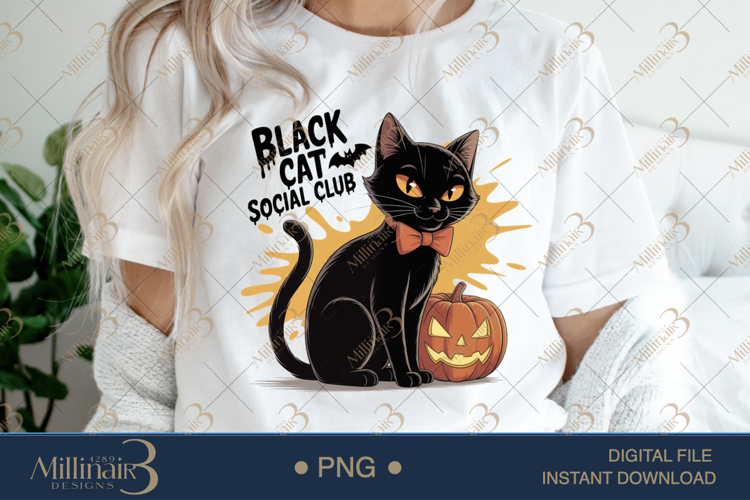 Black Cat Png Image 10