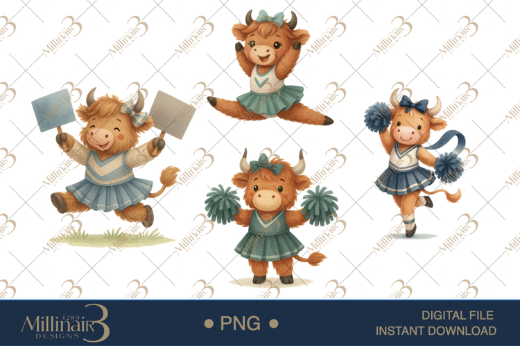 Highland Cow Clipart Image 15