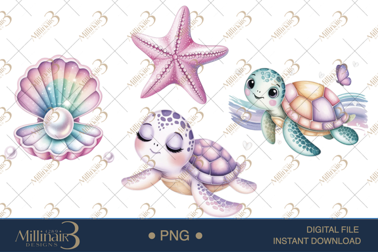 Ocean Animals Clipart Image 10