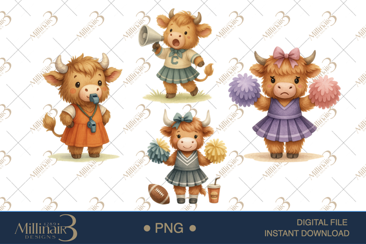 Highland Cow Clipart Image 14