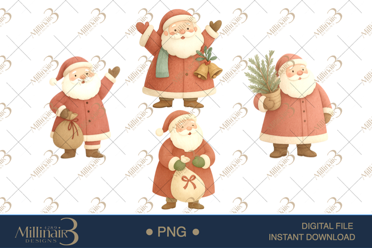 Vintage Christmas Clipart Image 19