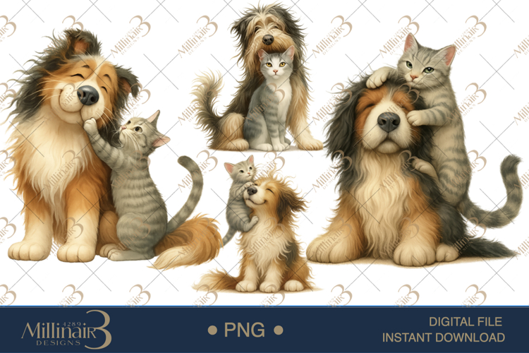 Dog And Cat Clipart Image 7