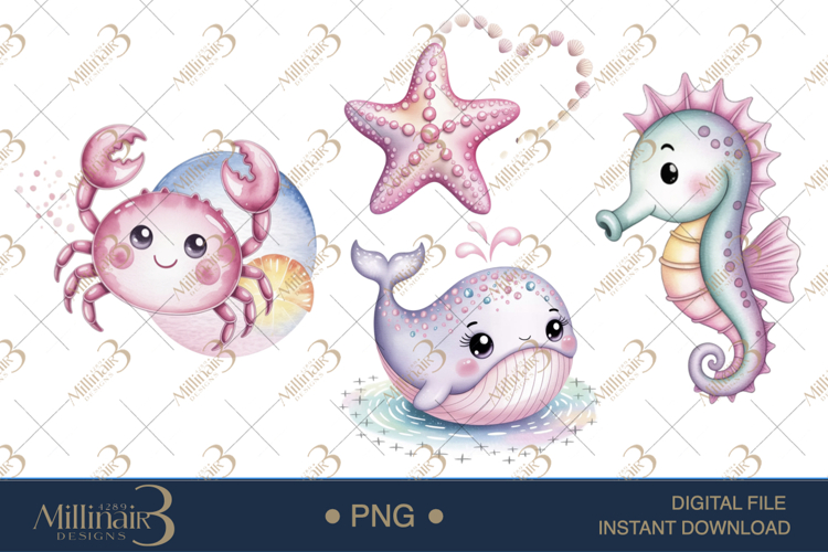 Ocean Animals Clipart Image 9