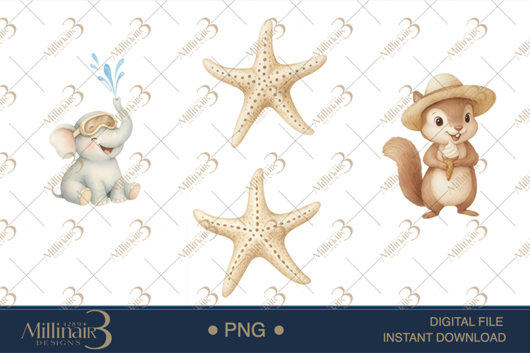 Ocean Animals Clipart Image 7