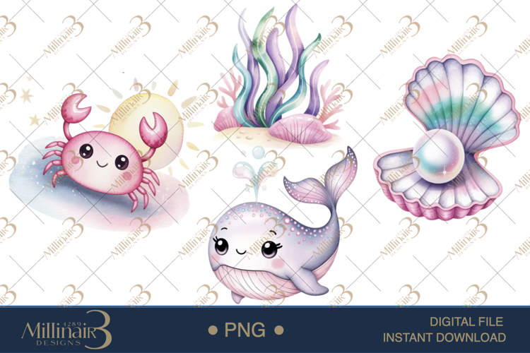 Ocean Animals Clipart Image 8