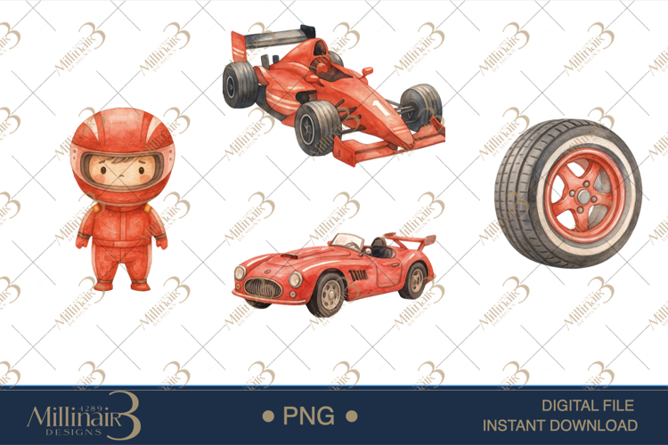 Red Car Clipart Image 16
