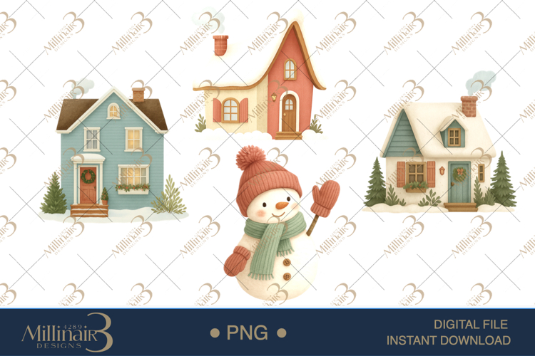 Vintage Christmas Clipart Image 18