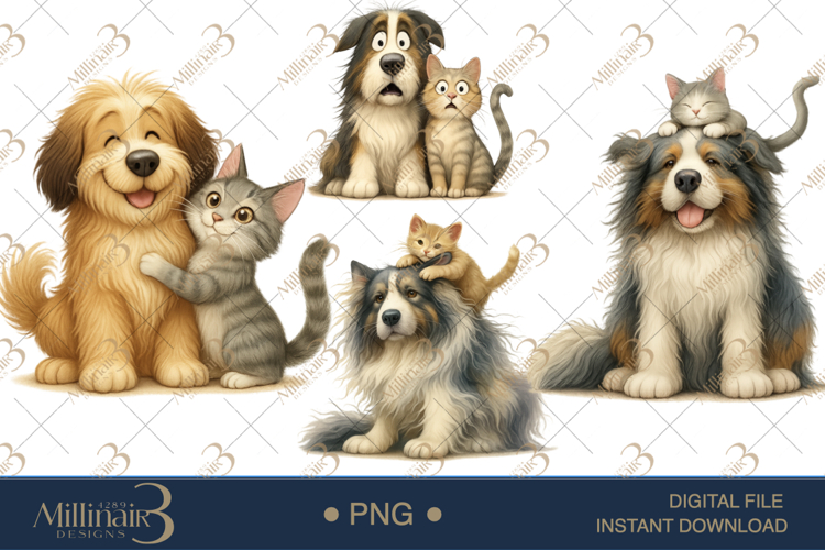 Dog And Cat Clipart Image 6