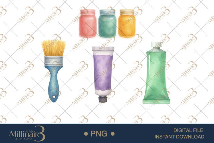 Little Artists Clipart