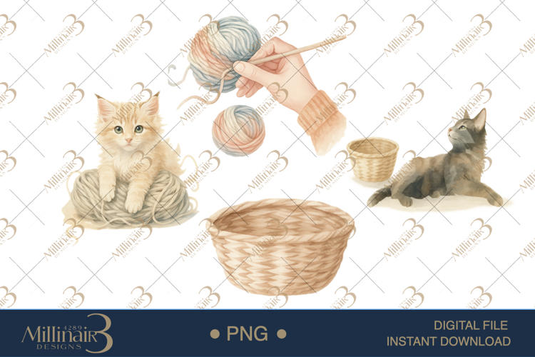 Knitting Clipart Image 14