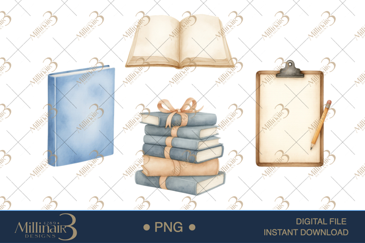 Library Kids Clipart