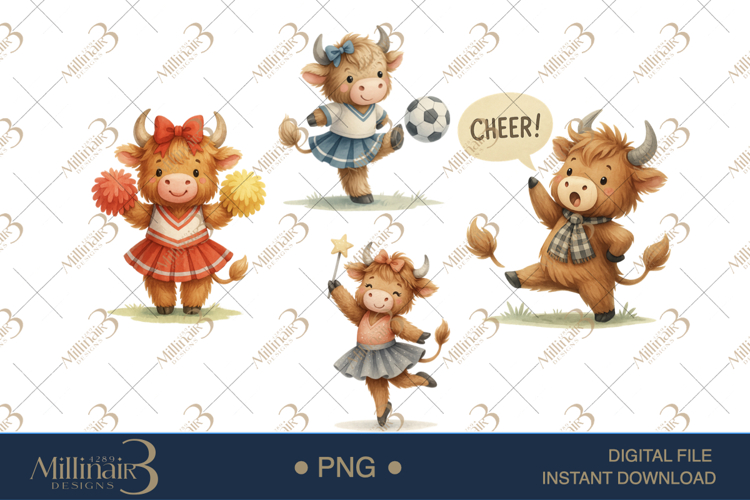 Highland Cow Clipart Image 11