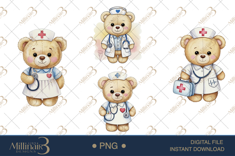 Nurse Sublimation Designs Image 8