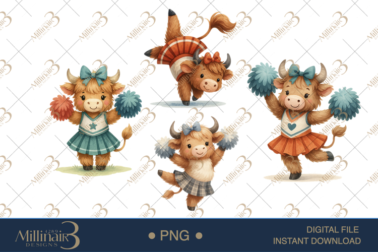 Highland Cow Clipart Image 10