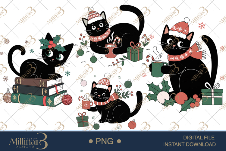 Black Cat Png Image 17
