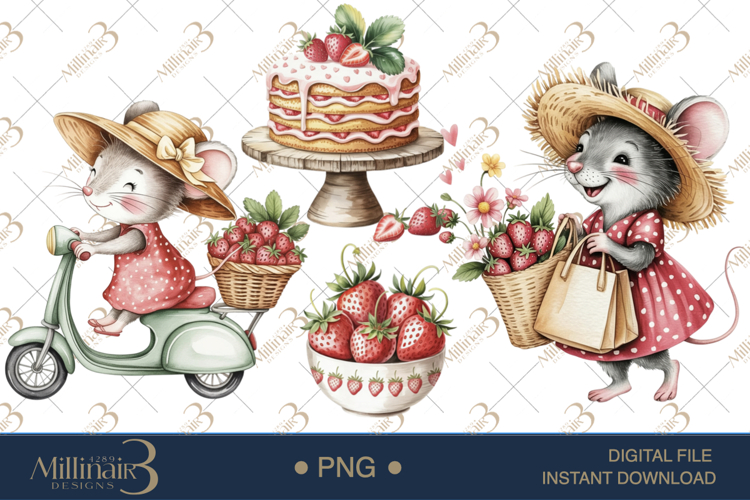 Mice Clipart Image 24
