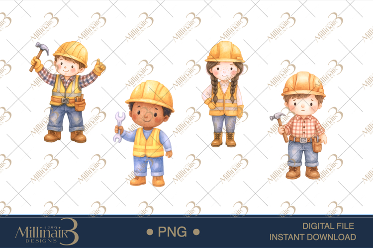 Kids Construction Clipart