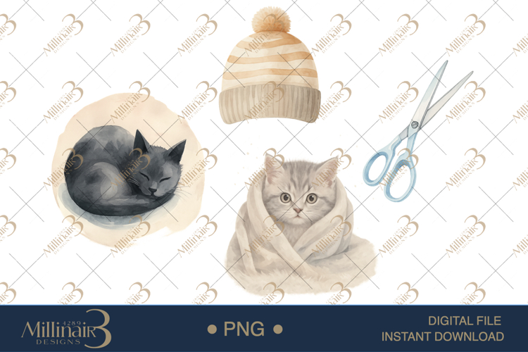 Knitting Clipart Image 12
