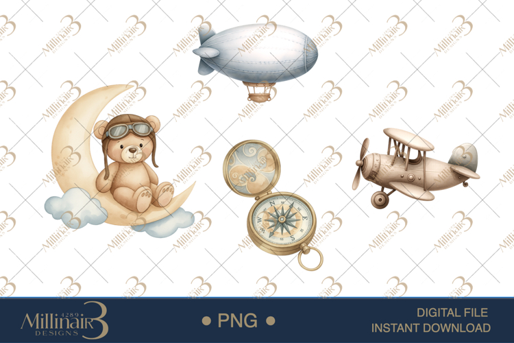 Aviator Clipart Image 3