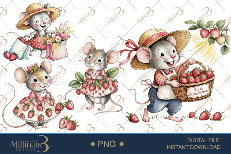 Mice Clipart Image 23