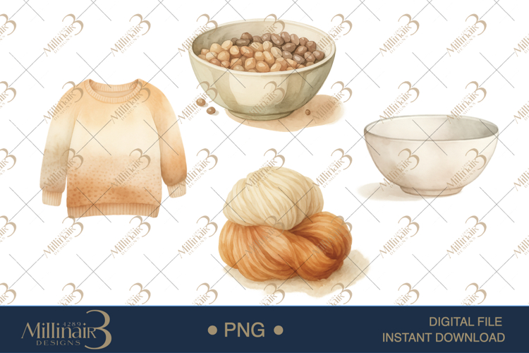 Knitting Clipart Image 11