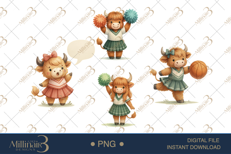 Highland Cow Clipart Image 9