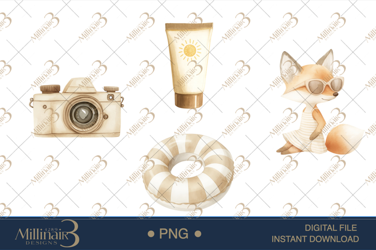 Ocean Animals Clipart Image 2