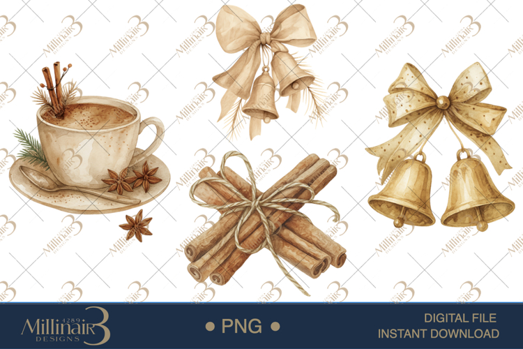 Christmas Watercolor Png Image 2