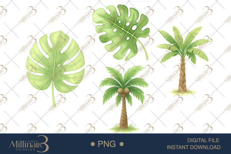 Watercolor Dinosaur Clipart Image 4