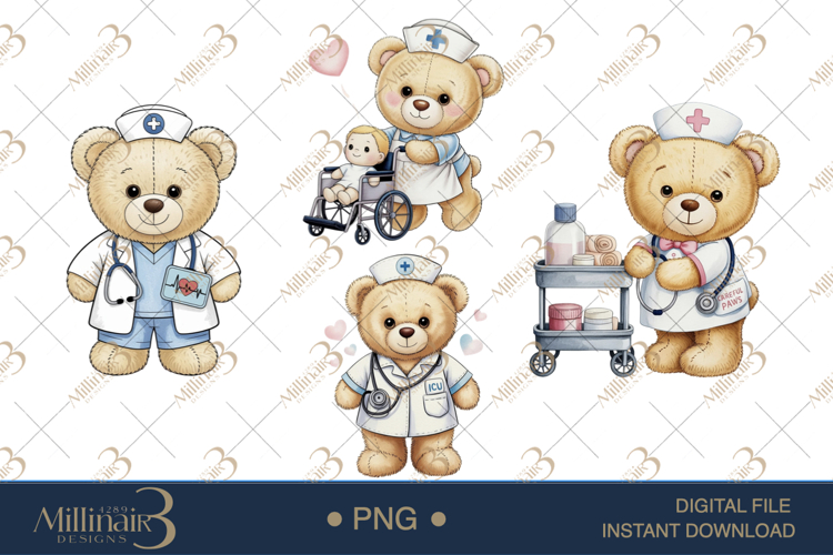 Nurse Sublimation Designs Image 4