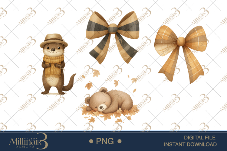 Woodland Animals Clipart Image 3