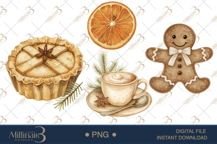 Christmas Watercolor Png