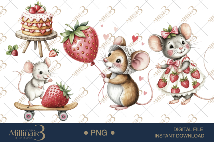 Mice Clipart Image 20