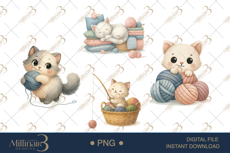 Knitting Clipart Image 8
