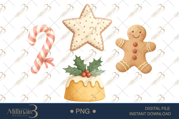 Vintage Christmas Clipart Image 12