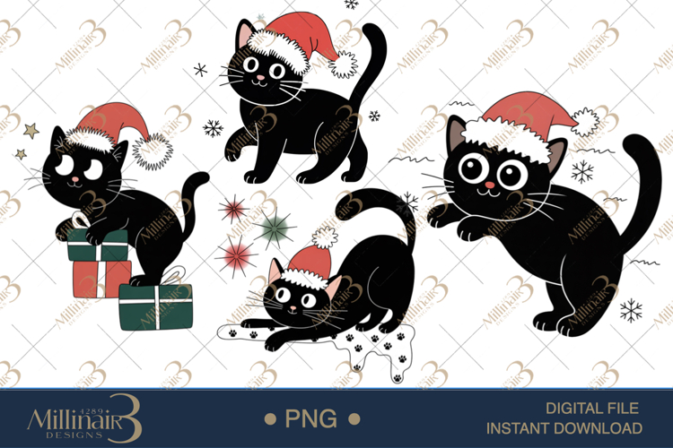 Black Cat Png Image 13