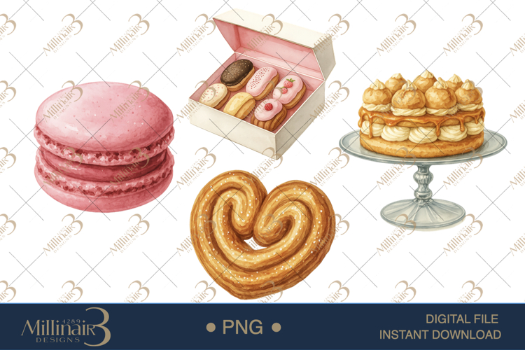 Macaron Clipart Image 9