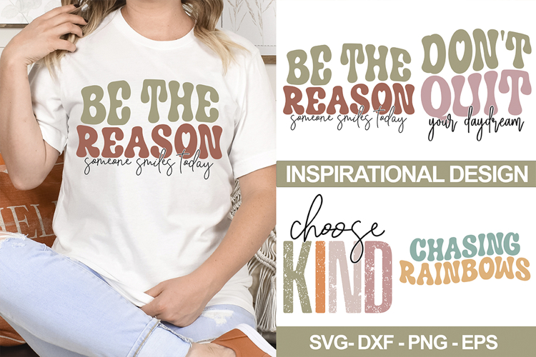 Inspirational Svg Design - Inspirational quotes Design example image 1