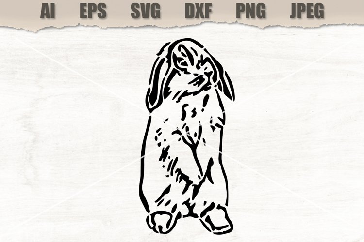 Easter Bunny SVG Image 22