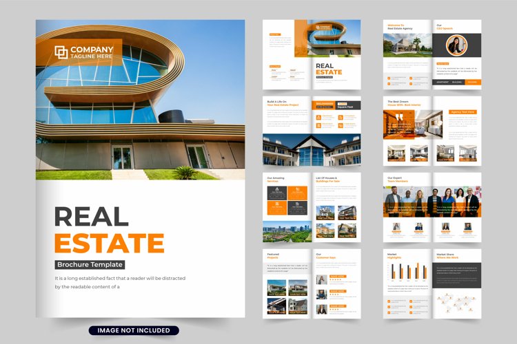 House selling agency profile template example image 1