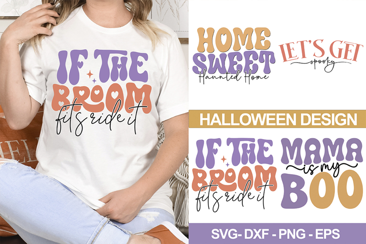 Halloween Svg - Retro Halloween Design