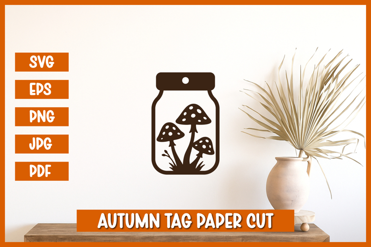 Autumn Gift Tag SVG,Autumn Tag SVG