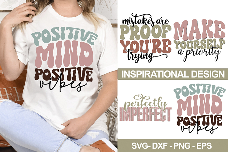 Inspirational Svg Design - Inspirational quotes Design example image 1