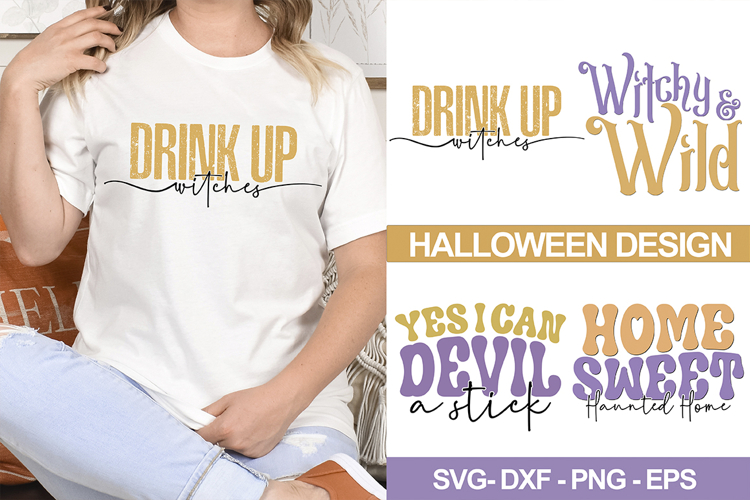 Halloween Svg - Retro Halloween Design