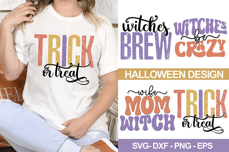 Halloween Svg - Retro Halloween Design