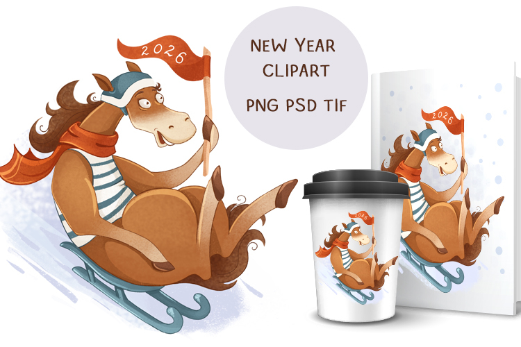 Horse Clipart Image 8