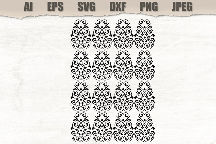 Stencil Background SVG example image 1