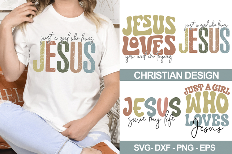 Christian Design - Bible Svg Design - Jesus And Faith Svg