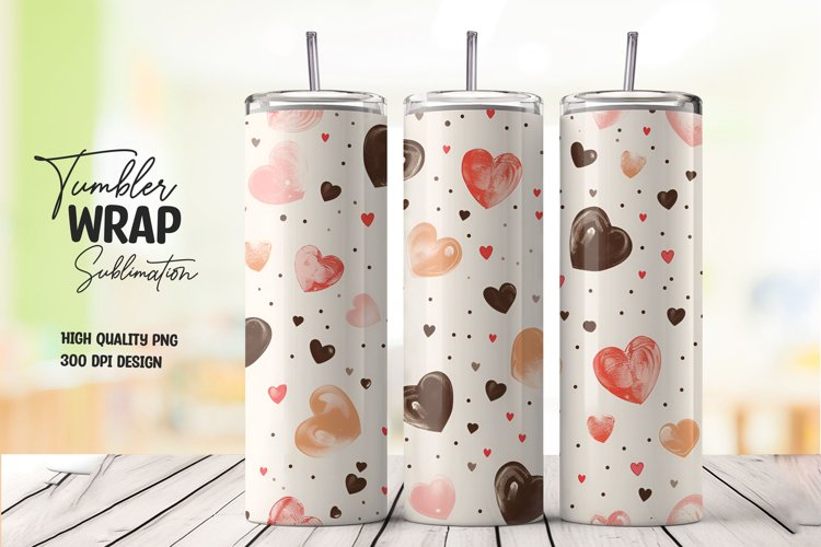 Watercolor Hearts Image 23