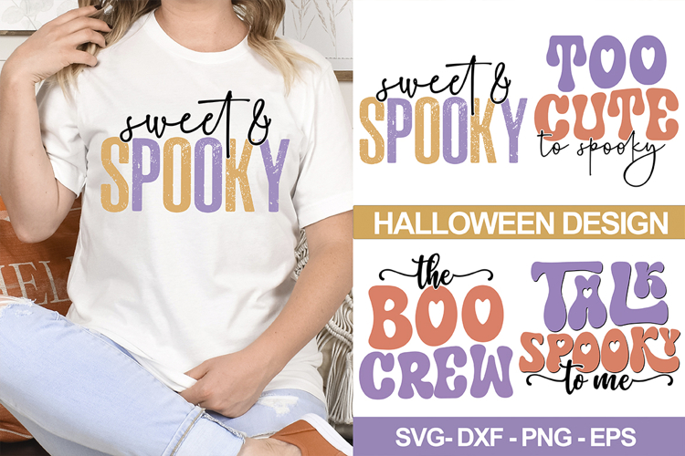 Halloween Svg - Retro Halloween Design